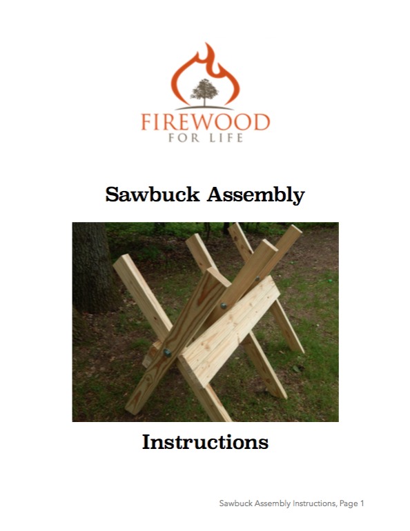 Sawbuck Plans Free Plans To Build Your Own Sawbuck