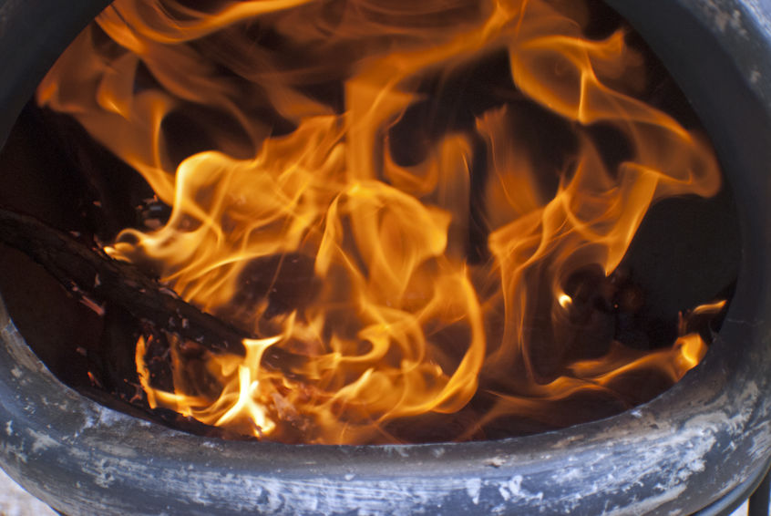 Owning A Clay Chiminea Backyard Fire Pit