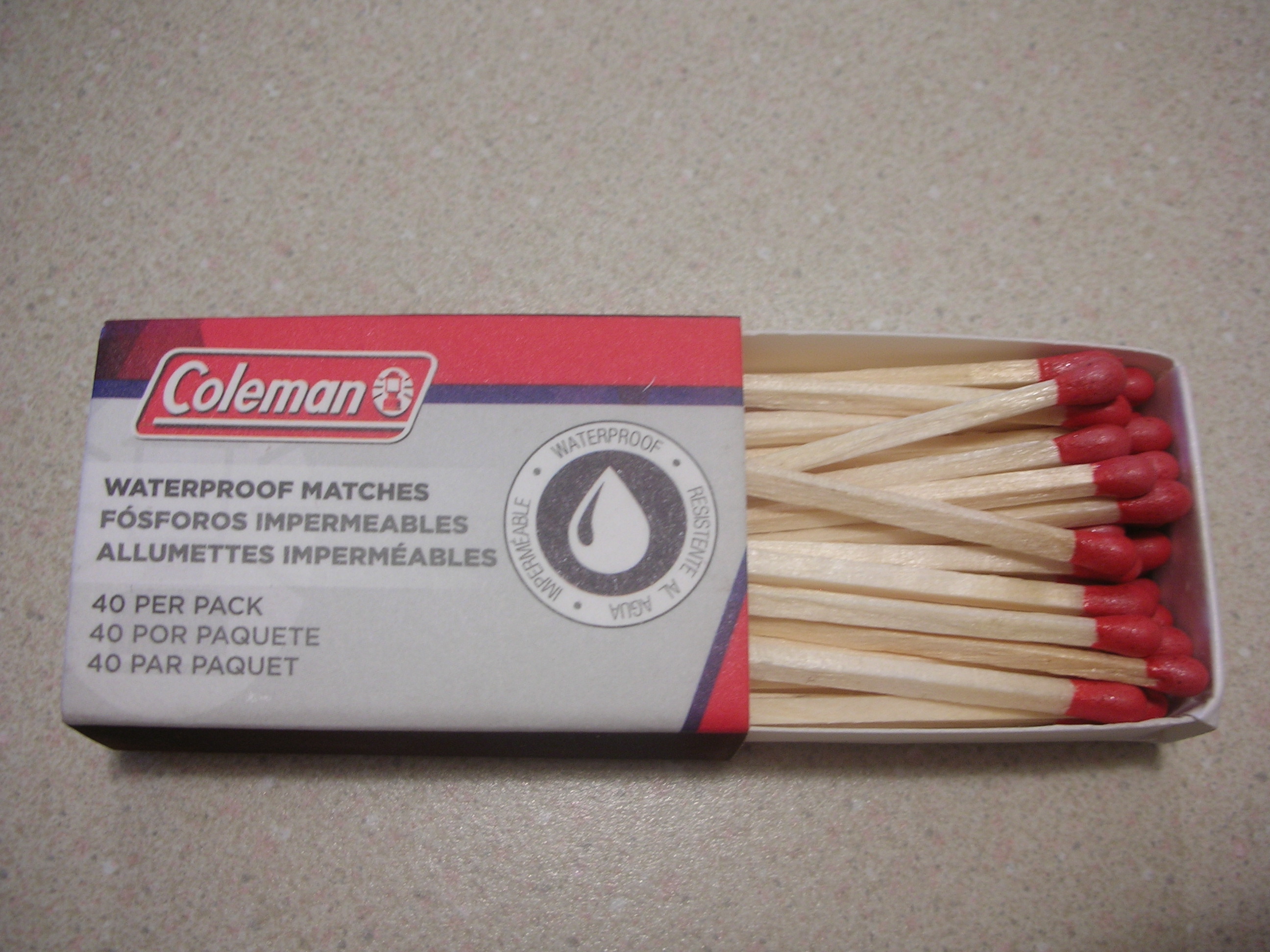 Waterproof Matches Make Your Own Or Buy Them?