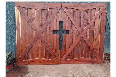 Cedar Cross Doors