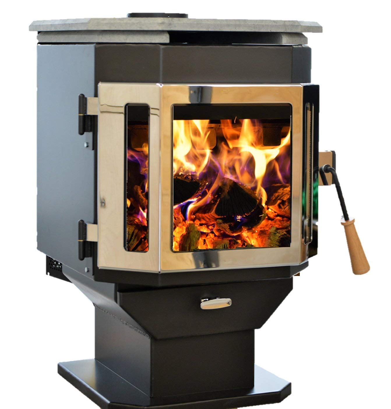 designer wood stoves