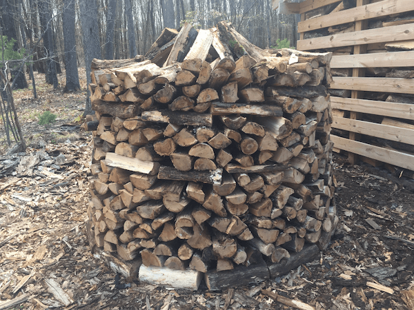 Holz hausen wood pile cover deals