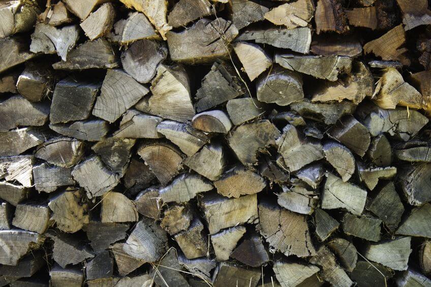 Bulk quantity of firewood