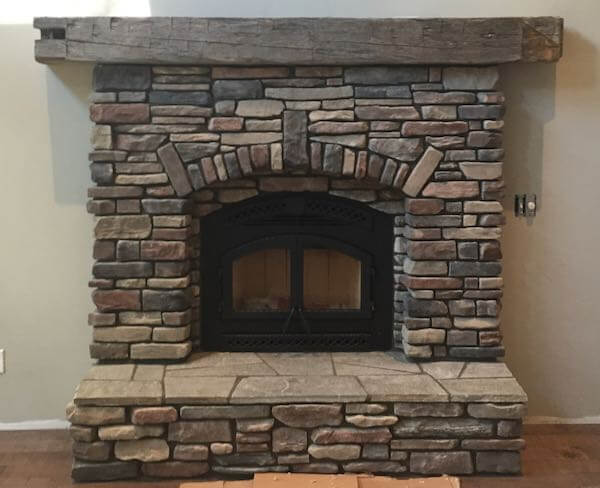 Building A Stone Fireplace - Ideas And Plans