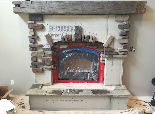 Building A Stone Fireplace Ideas And Plans